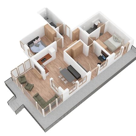 Haus Schwangau Apartman Szoba fotó