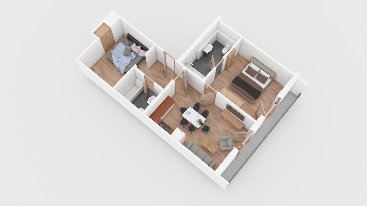 Haus Schwangau Apartman Szoba fotó